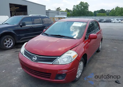 2010 Nissan Versa 1.8S из США, поврежденный, VIN 3N1BC1AP9AL461433